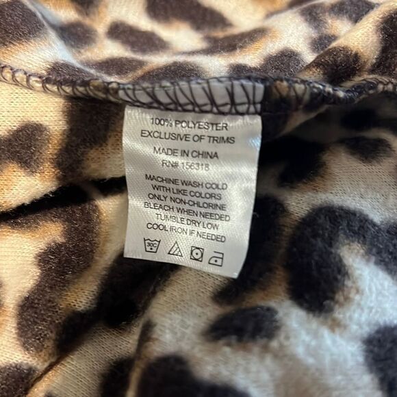 Blis Leopard Adult  Lounge Jumpsuit - Picture 4 of 4